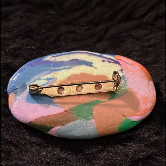 Impactful One of a Kind Handmade Rare Brooch/Pin/Pendant - Picture 3 of 17